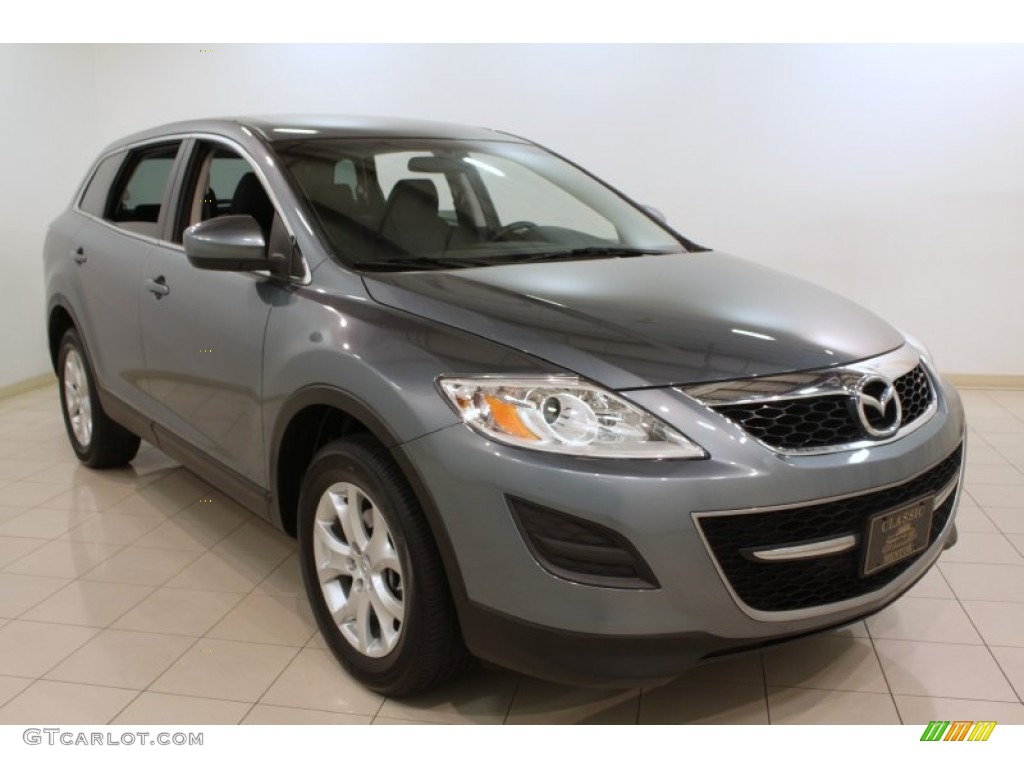 2011 CX-9 Sport AWD - Dolphin Gray Mica / Black photo #1