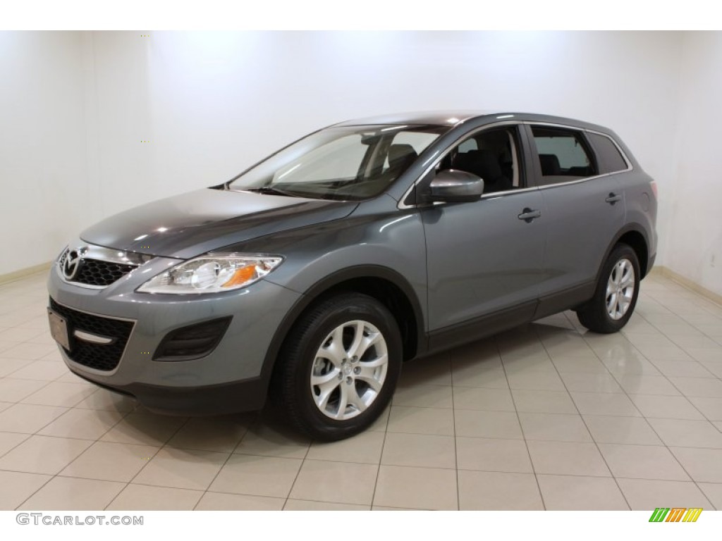 Dolphin Gray Mica 2011 Mazda CX-9 Sport AWD Exterior Photo #73970397