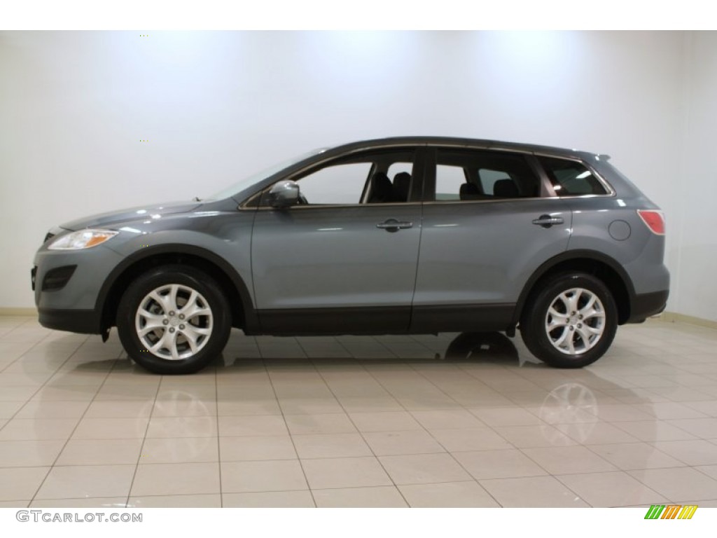 Dolphin Gray Mica 2011 Mazda CX-9 Sport AWD Exterior Photo #73970405