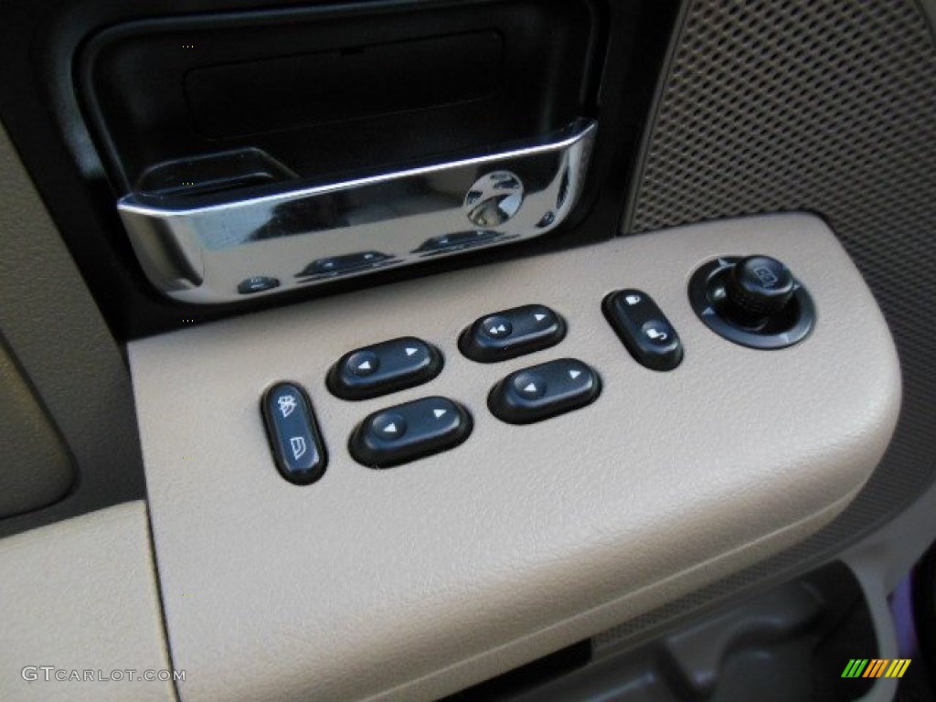 2005 F150 XLT SuperCab 4x4 - Dark Toreador Red Metallic / Tan photo #16