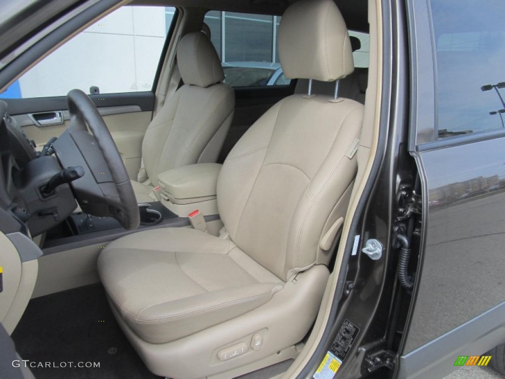 Beige Interior 2009 Kia Borrego EX V6 4x4 Photo #73970633