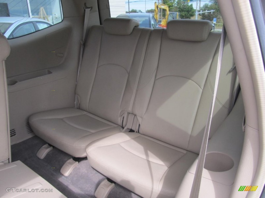 2009 Kia Borrego EX V6 4x4 Rear Seat Photo #73970660