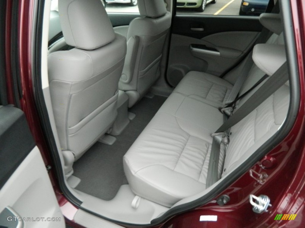 2013 CR-V EX-L - Basque Red Pearl II / Gray photo #13