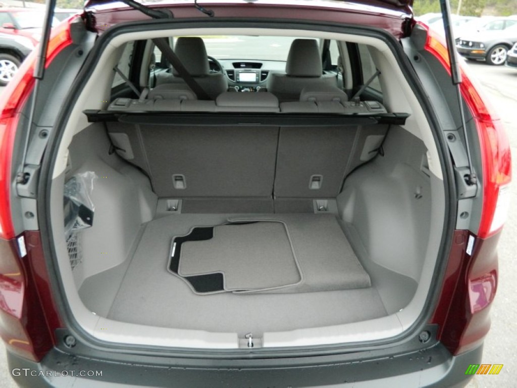 2013 CR-V EX-L - Basque Red Pearl II / Gray photo #14