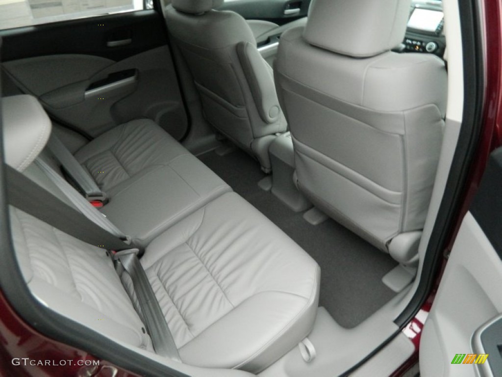 2013 CR-V EX-L - Basque Red Pearl II / Gray photo #15