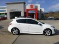 2010 Crystal White Pearl Mica Mazda MAZDA3 s Grand Touring 5 Door  photo #2