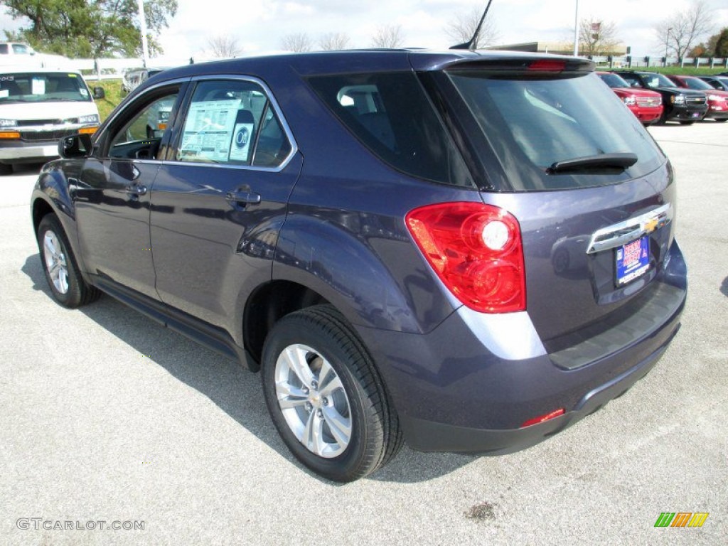 2013 Equinox LS - Atlantis Blue Metallic / Jet Black photo #2