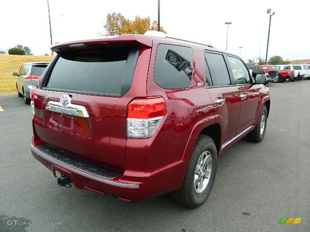 2012 4Runner SR5 - Salsa Red Pearl / Sand Beige Leather photo #3