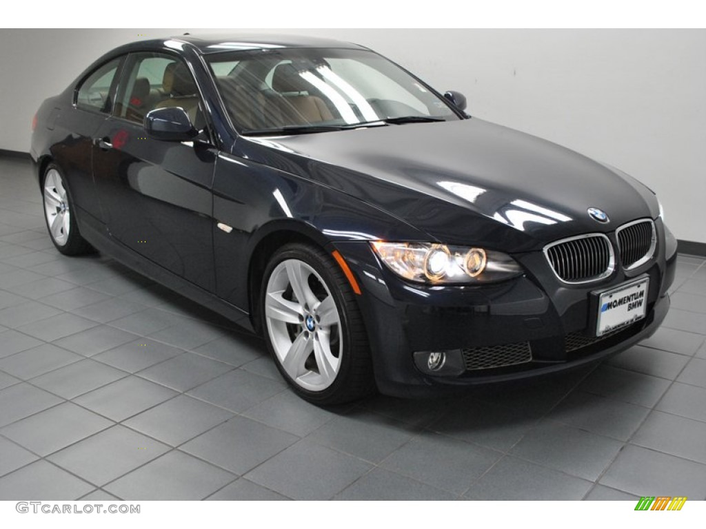 2010 3 Series 335i Coupe - Monaco Blue Metallic / Saddle Brown Dakota Leather photo #1