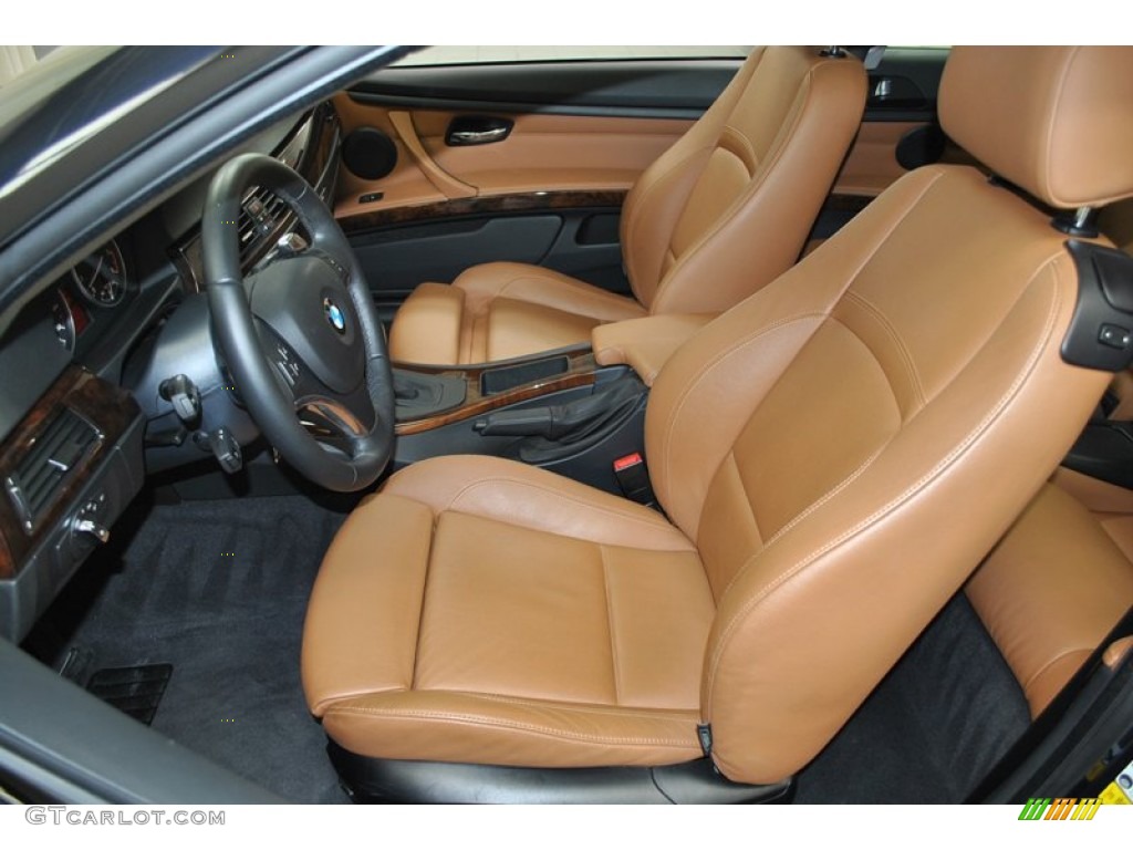 2010 3 Series 335i Coupe - Monaco Blue Metallic / Saddle Brown Dakota Leather photo #3