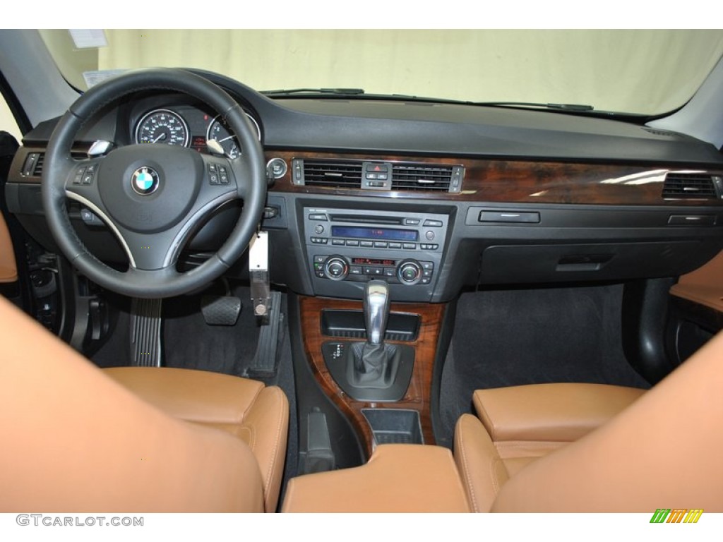 2010 3 Series 335i Coupe - Monaco Blue Metallic / Saddle Brown Dakota Leather photo #4