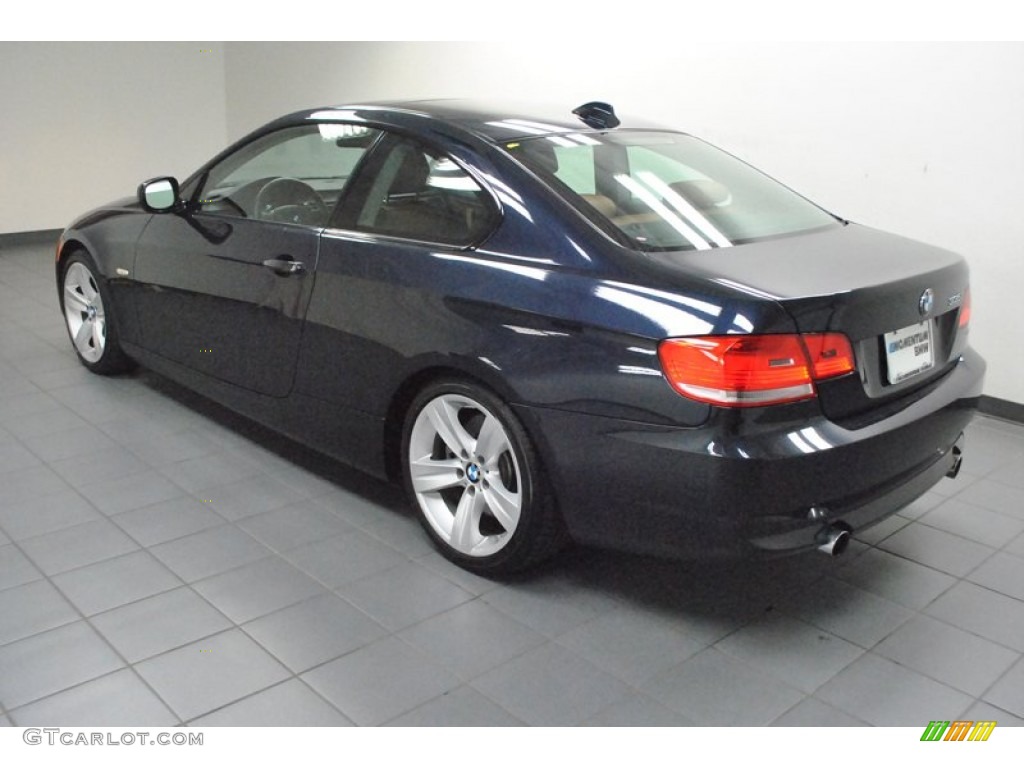 2010 3 Series 335i Coupe - Monaco Blue Metallic / Saddle Brown Dakota Leather photo #5