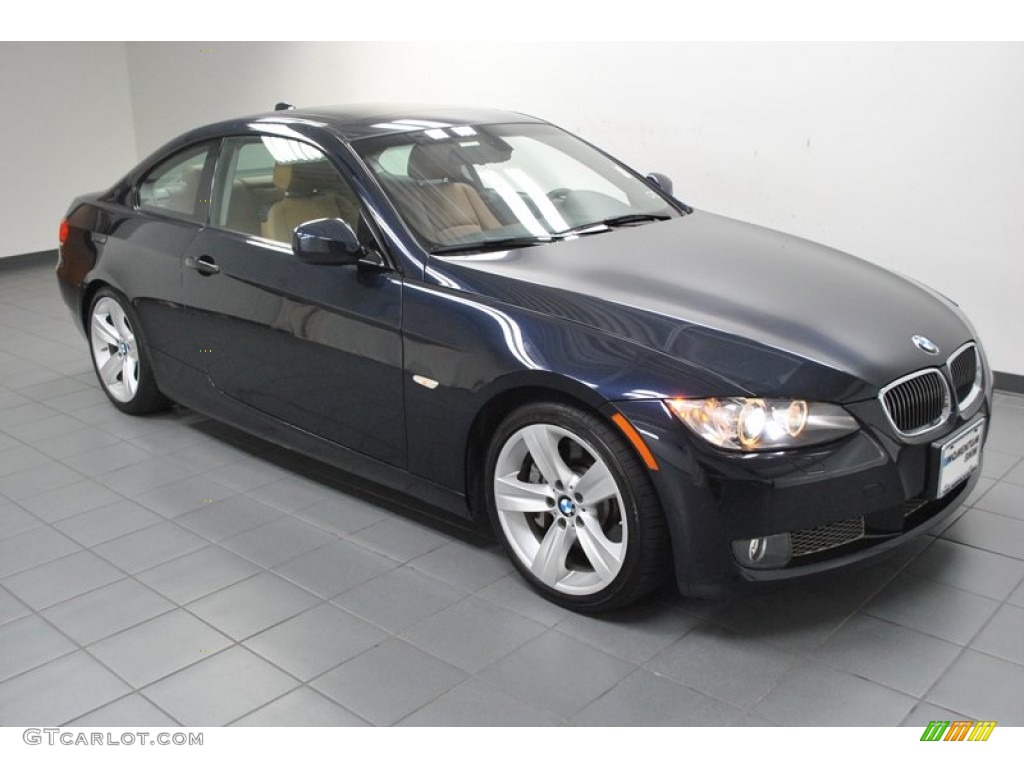 2010 3 Series 335i Coupe - Monaco Blue Metallic / Saddle Brown Dakota Leather photo #8