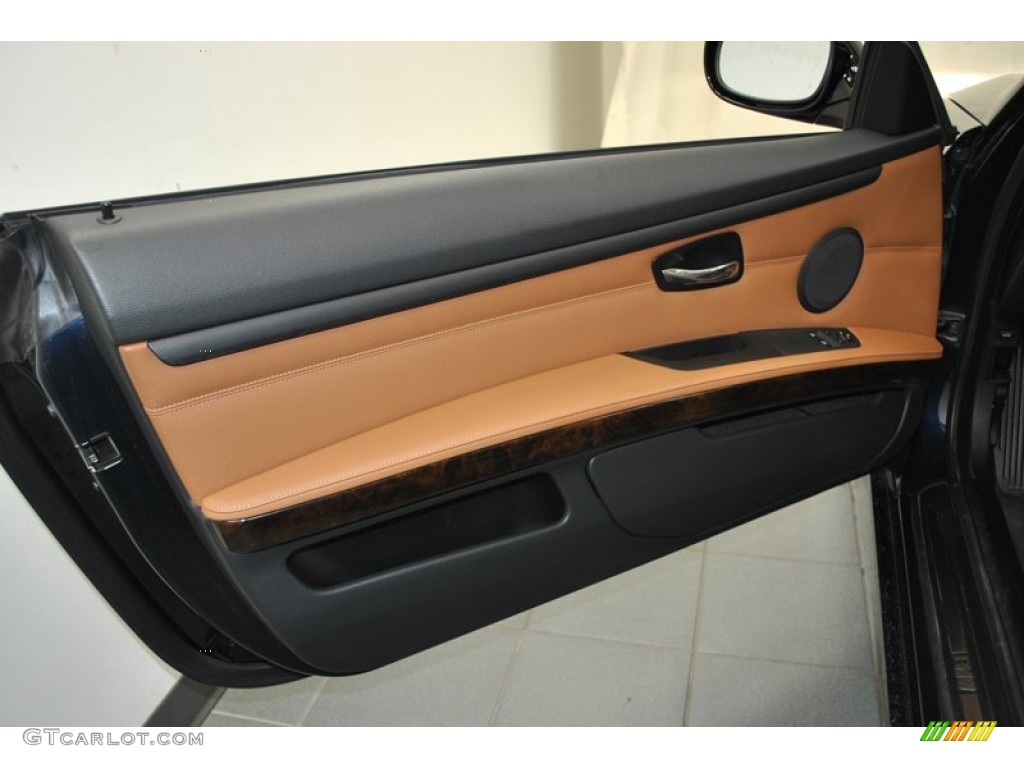 2010 3 Series 335i Coupe - Monaco Blue Metallic / Saddle Brown Dakota Leather photo #15