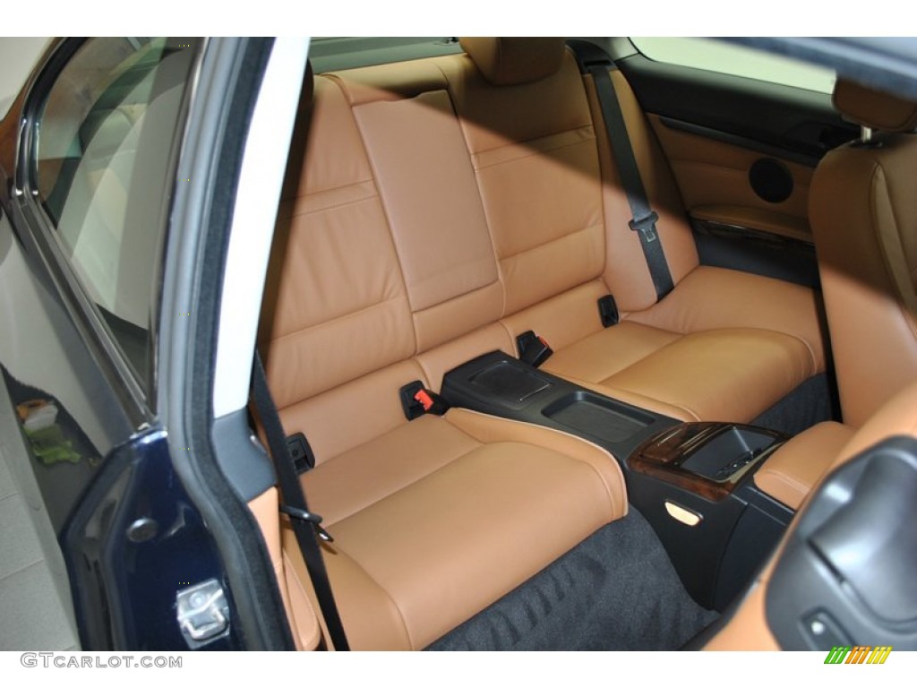 2010 3 Series 335i Coupe - Monaco Blue Metallic / Saddle Brown Dakota Leather photo #30