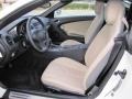 2011 Mercedes-Benz SLK Beige Interior Front Seat Photo
