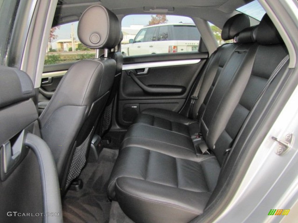 2004 Audi A4 3.0 quattro Sedan Rear Seat Photo #73976075