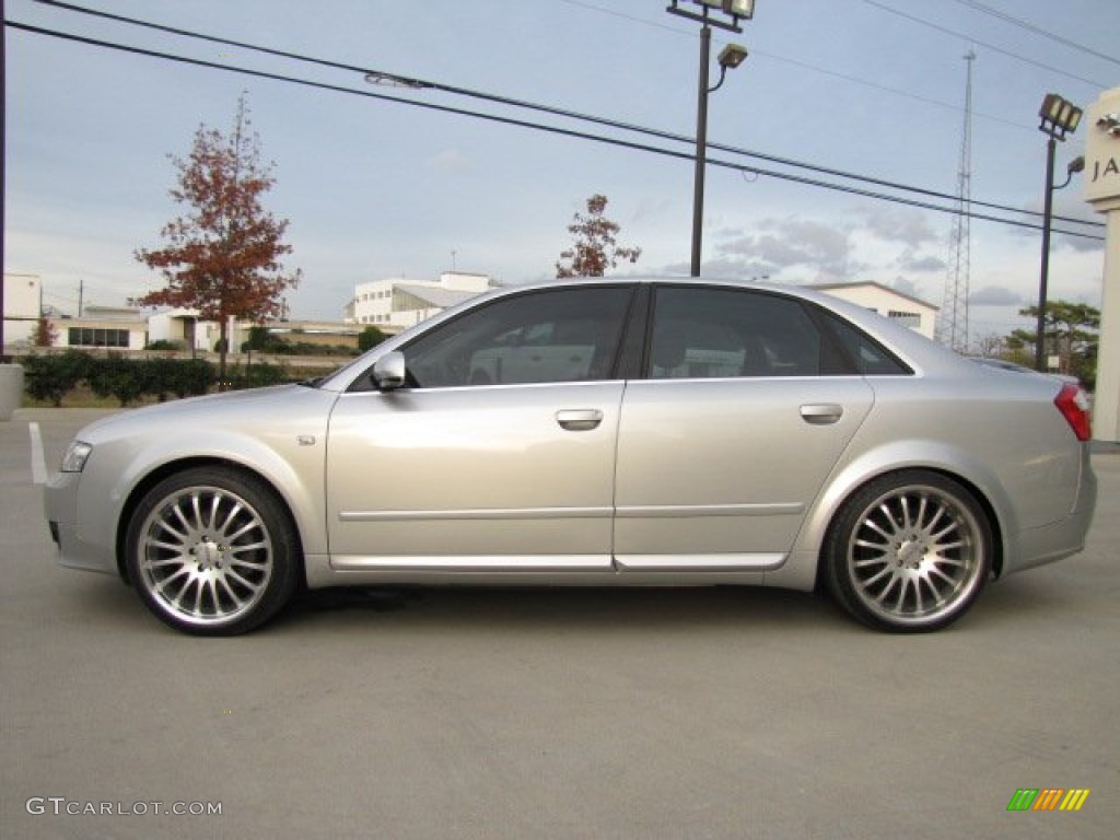 Light Silver Metallic 2004 Audi A4 3.0 quattro Sedan Exterior Photo #73976117