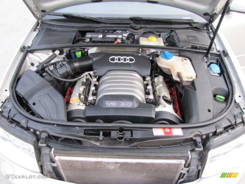 2004 Audi A4 3.0 quattro Sedan 3.0 Liter DOHC 30-Valve V6 Engine Photo #73976557