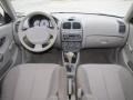 Beige 2001 Hyundai Accent GS Coupe Interior Color