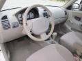 2001 Noble White Hyundai Accent GS Coupe  photo #12