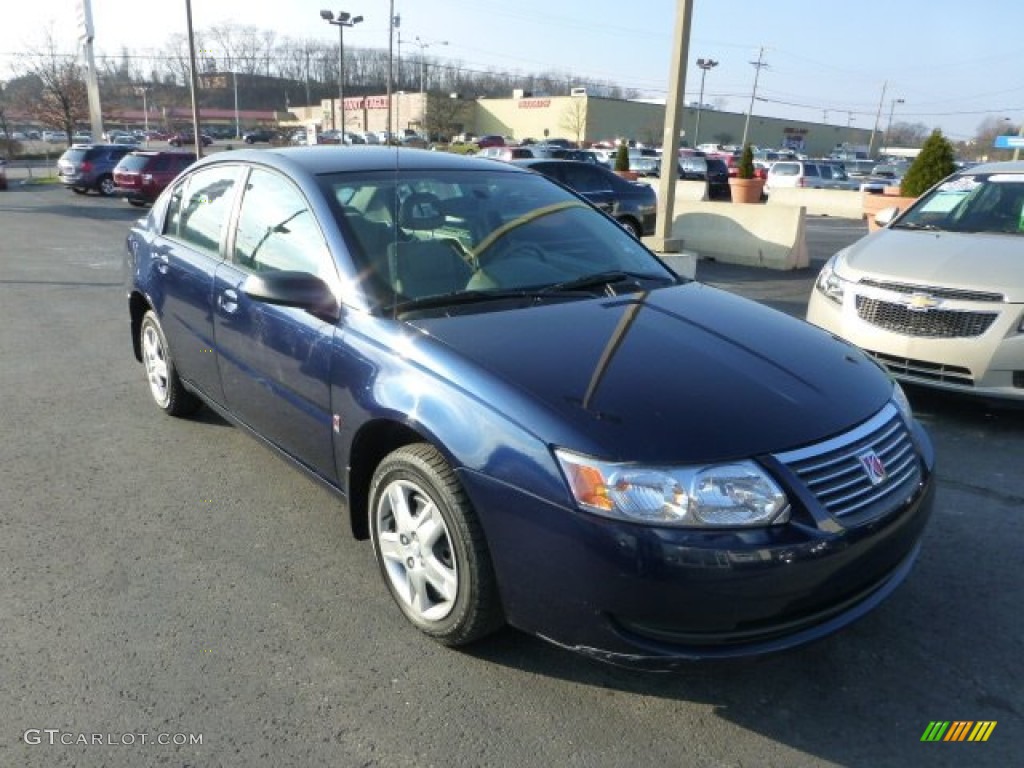 2007 ION 2 Sedan - Deep Blue / Gray photo #1
