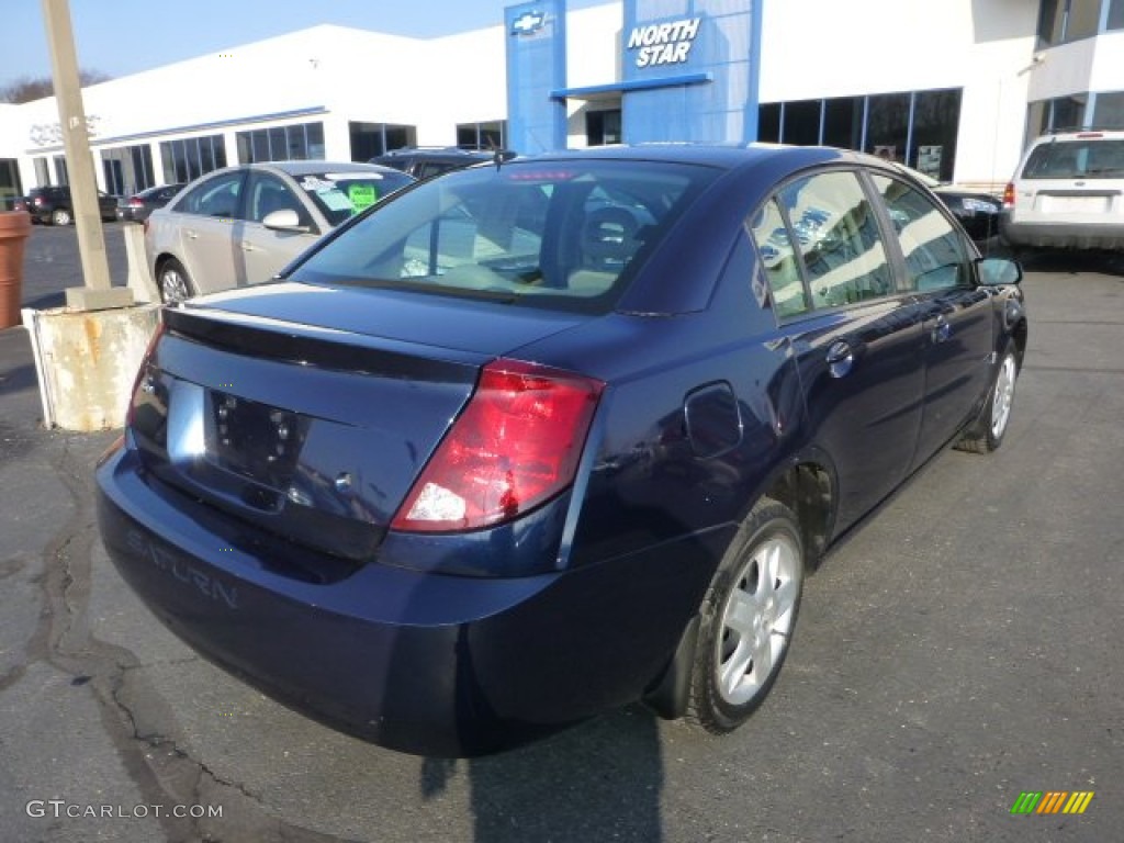 2007 ION 2 Sedan - Deep Blue / Gray photo #2