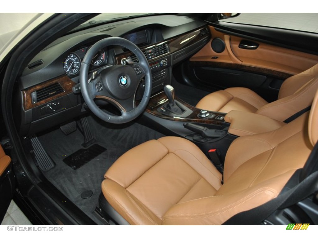 Saddle Brown/Black Interior 2008 BMW 3 Series 335i Convertible Photo #73977485