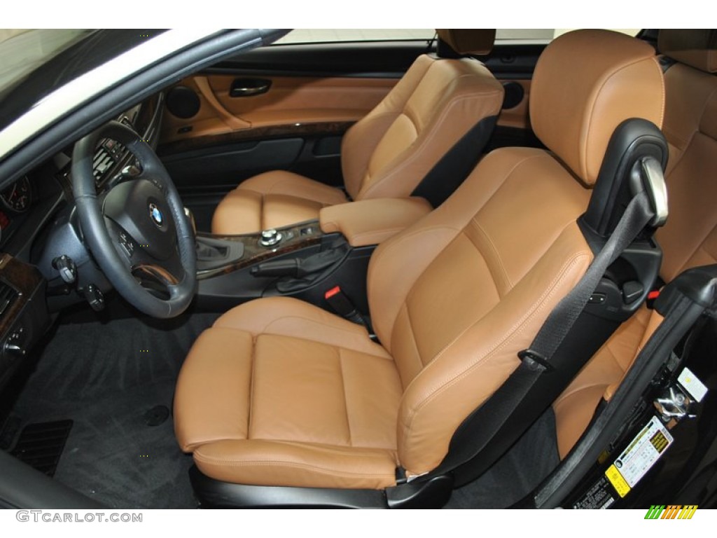 Saddle Brown/Black Interior 2008 BMW 3 Series 335i Convertible Photo #73977651