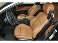 Saddle Brown/Black Front Seat Photo for 2008 BMW 3 Series #73977651