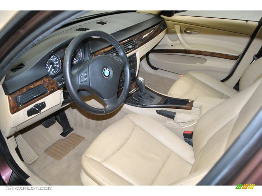 Beige Interior 2006 BMW 3 Series 325i Sedan Photo #73978136