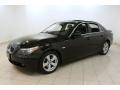 Jet Black - 5 Series 525xi Sedan Photo No. 3