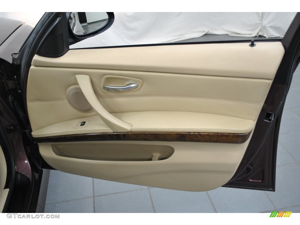 2006 BMW 3 Series 325i Sedan Beige Door Panel Photo #73978418