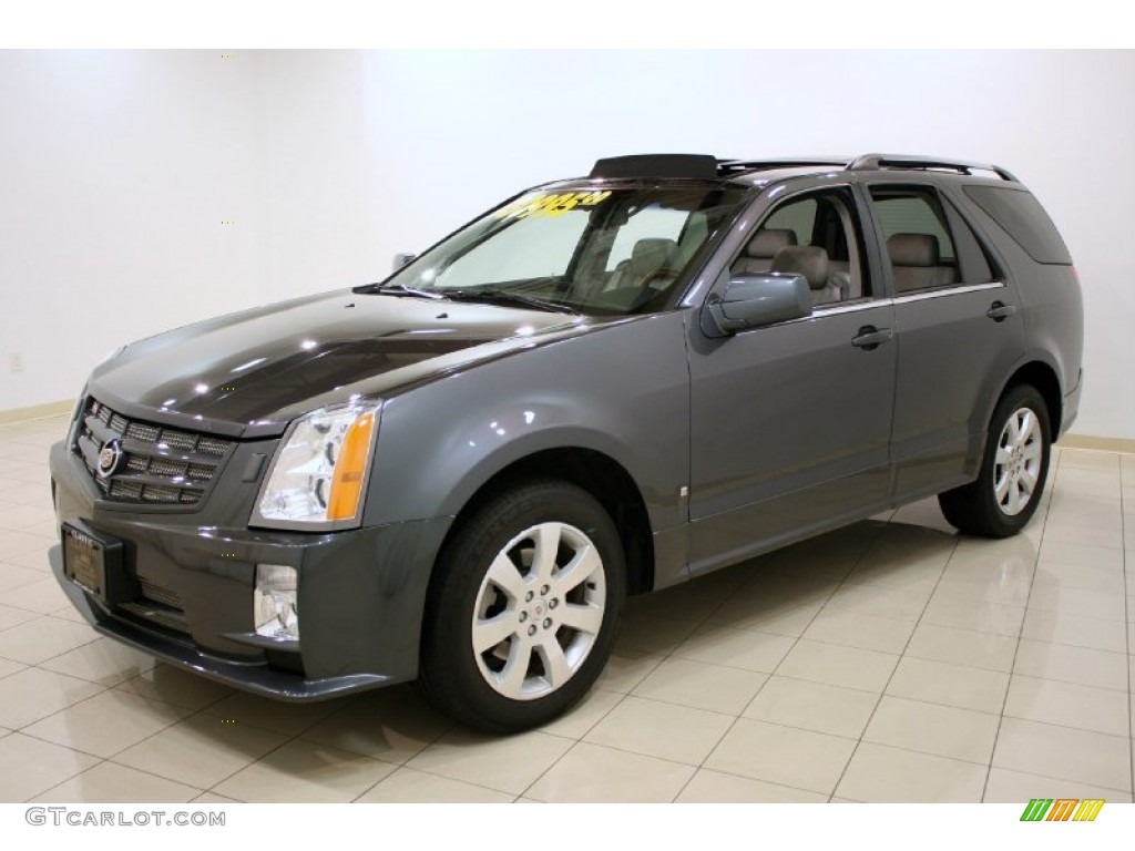 Thunder Gray ChromaFlair 2008 Cadillac SRX 4 V6 AWD Exterior Photo #73978487