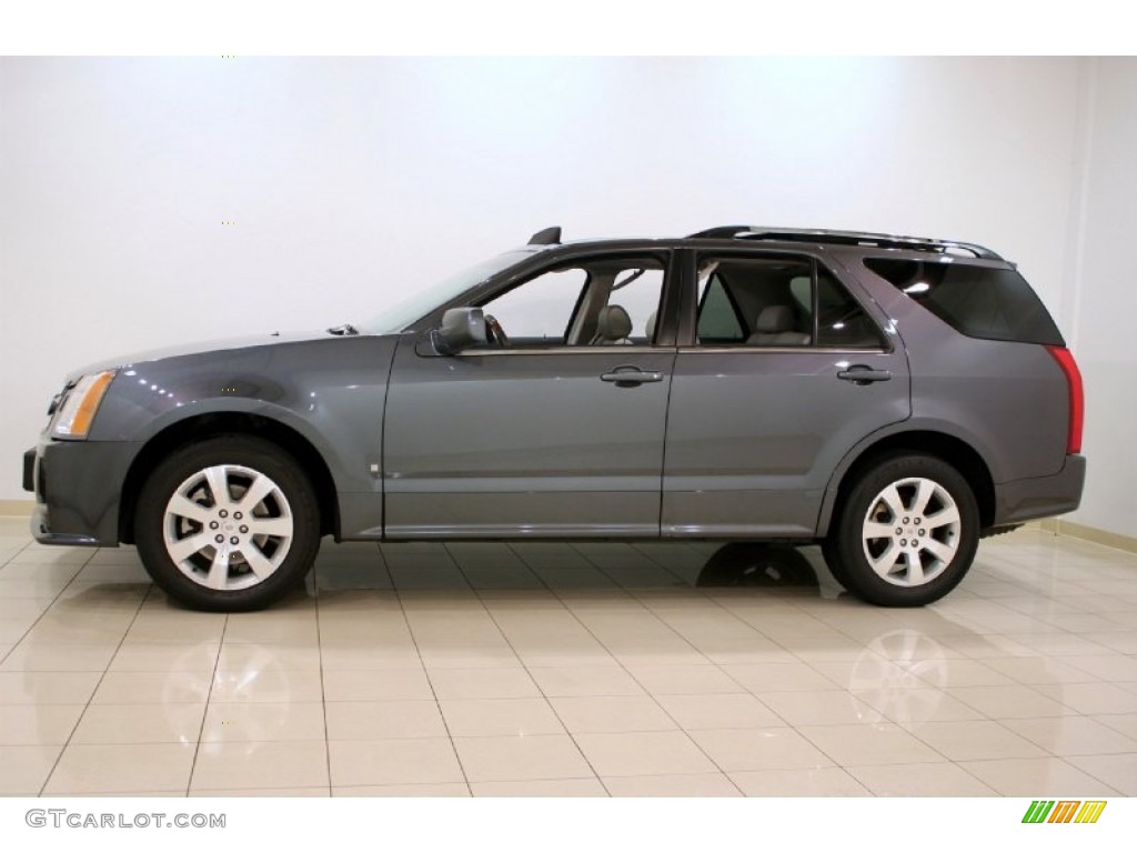 Thunder Gray ChromaFlair 2008 Cadillac SRX 4 V6 AWD Exterior Photo #73978499