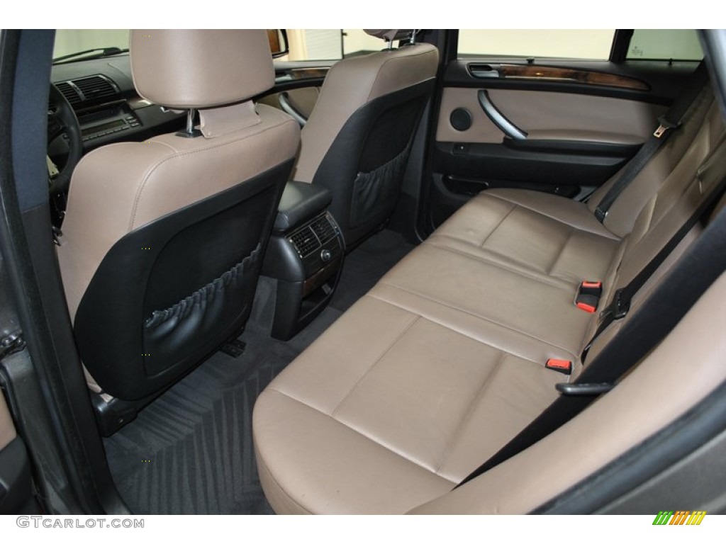 Truffle Brown Dakota Leather Interior 2006 BMW X5 3.0i Photo #73978772