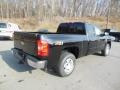 2013 Black Chevrolet Silverado 1500 LT Extended Cab 4x4  photo #8