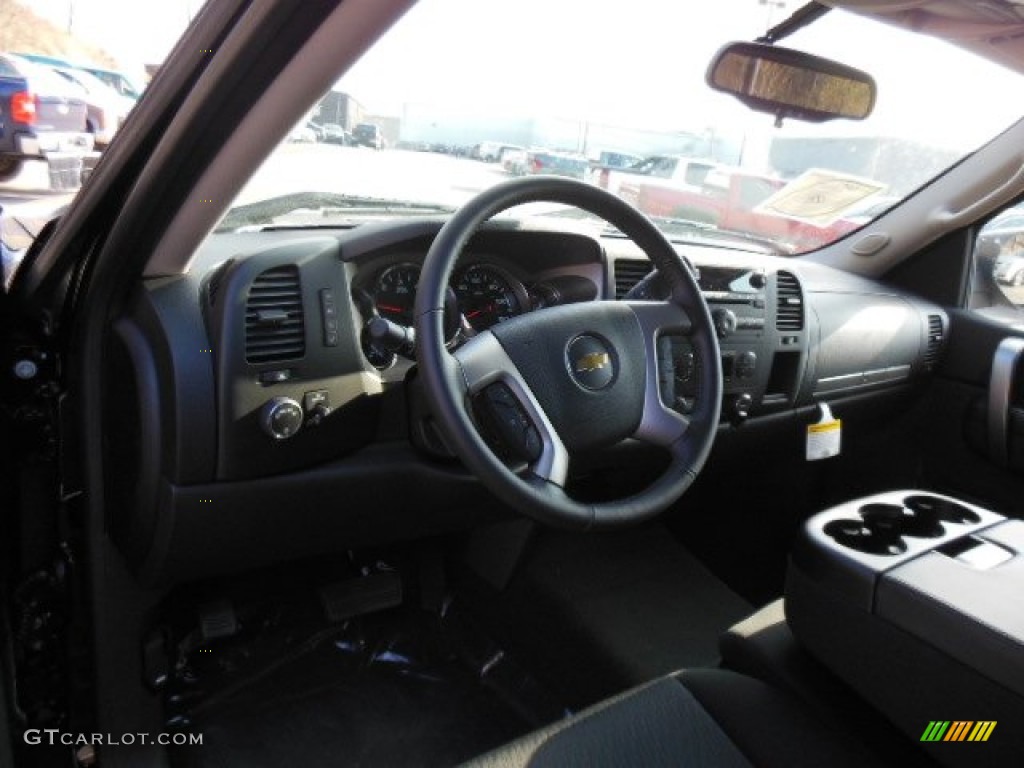 2013 Silverado 1500 LT Extended Cab 4x4 - Black / Ebony photo #10