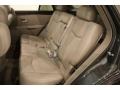 2008 Cadillac SRX Cashmere/Cocoa Interior Rear Seat Photo