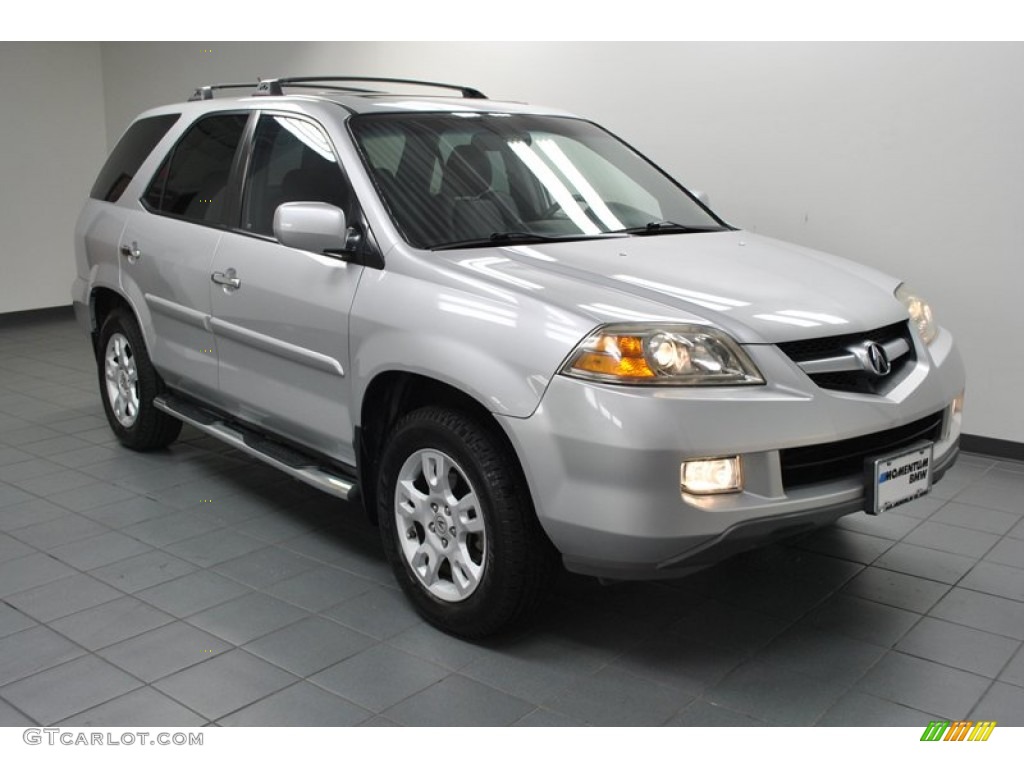 Starlight Silver Metallic 2004 Acura MDX Touring Exterior Photo #73980040