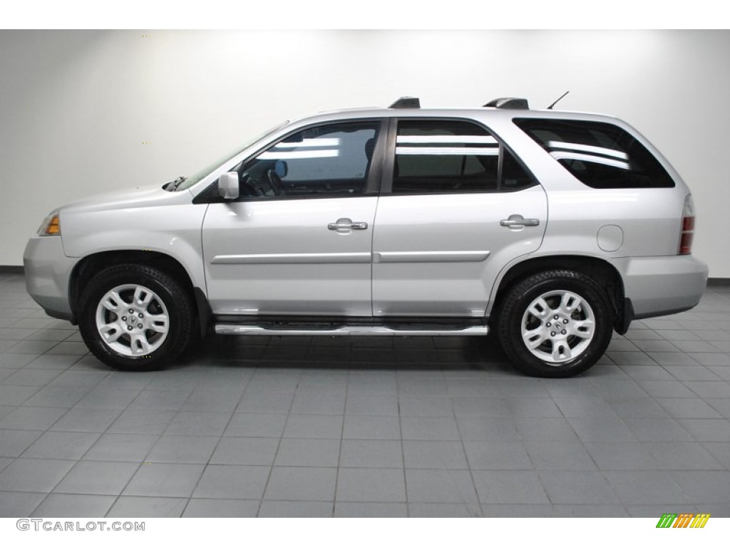 Starlight Silver Metallic 2004 Acura MDX Touring Exterior Photo #73980044