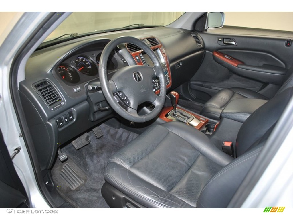 Ebony Interior 2004 Acura MDX Touring Photo #73980113