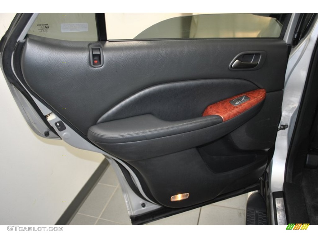 2004 MDX Touring - Starlight Silver Metallic / Ebony photo #34