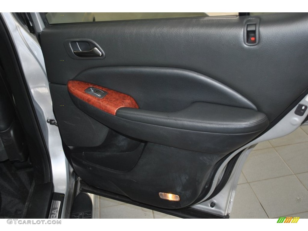 2004 MDX Touring - Starlight Silver Metallic / Ebony photo #41