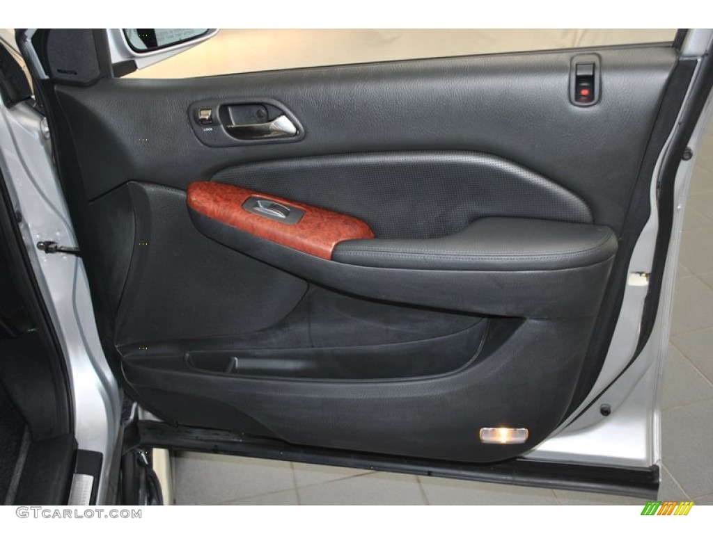 2004 Acura MDX Touring Ebony Door Panel Photo #73980300