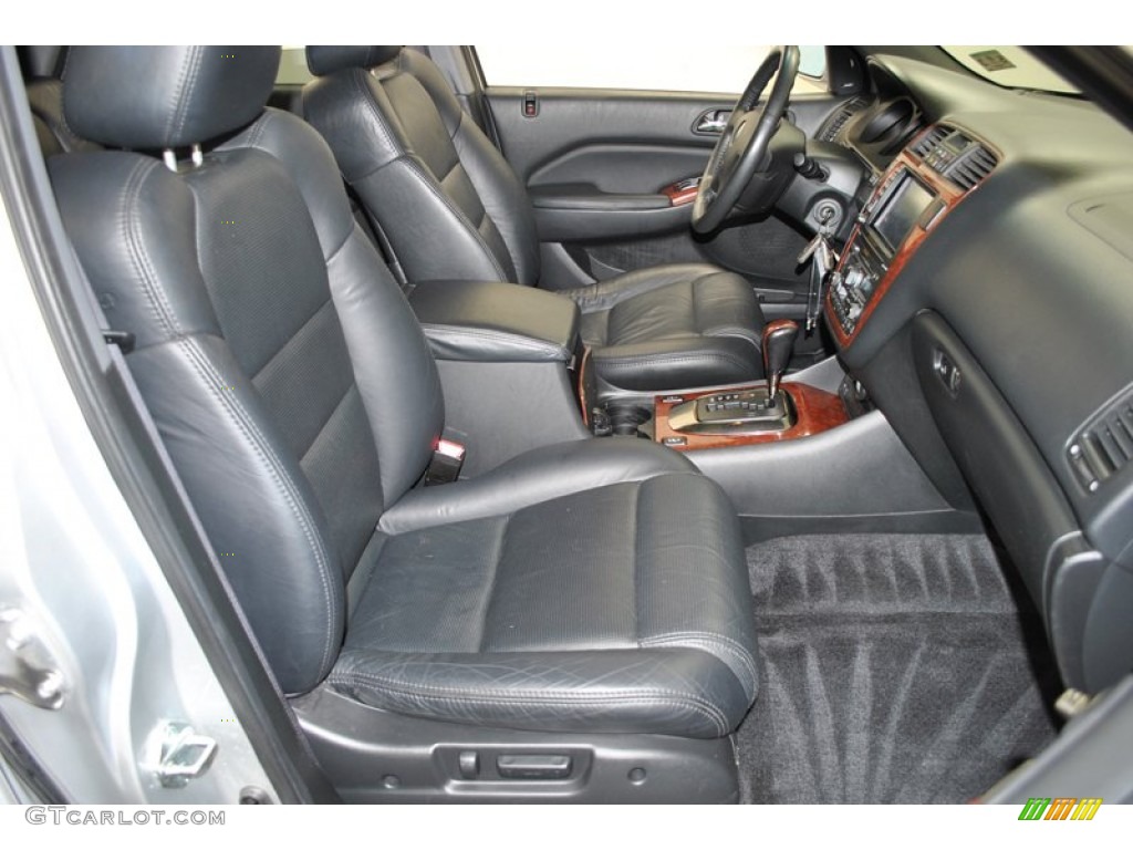 2004 MDX Touring - Starlight Silver Metallic / Ebony photo #46
