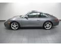 Seal Grey Metallic 2003 Porsche 911 Carrera Coupe Exterior