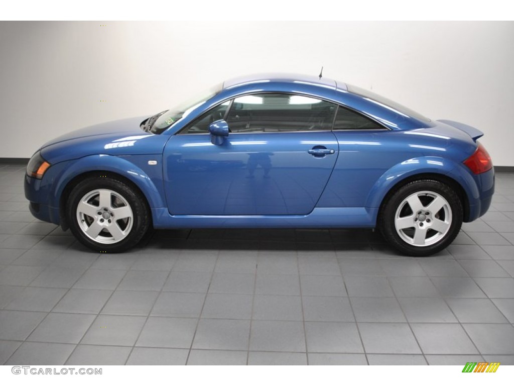 Denim Blue Pearl 2001 Audi TT 1.8T Coupe Exterior Photo #73980548
