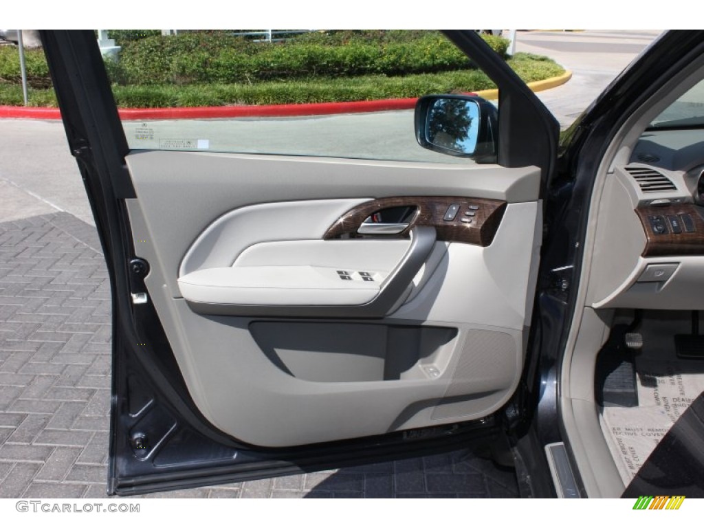 2013 Acura MDX SH-AWD Advance Graystone Door Panel Photo #73980596