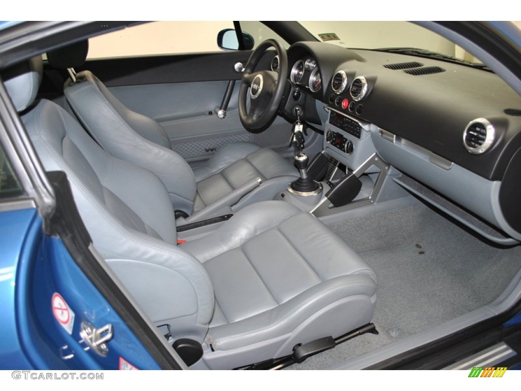 2001 TT 1.8T Coupe - Denim Blue Pearl / Aviator Grey photo #24